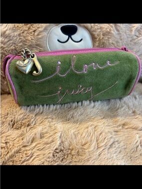 Vintage Juicy Couture I Love Juicy Tootsie Roll Bag